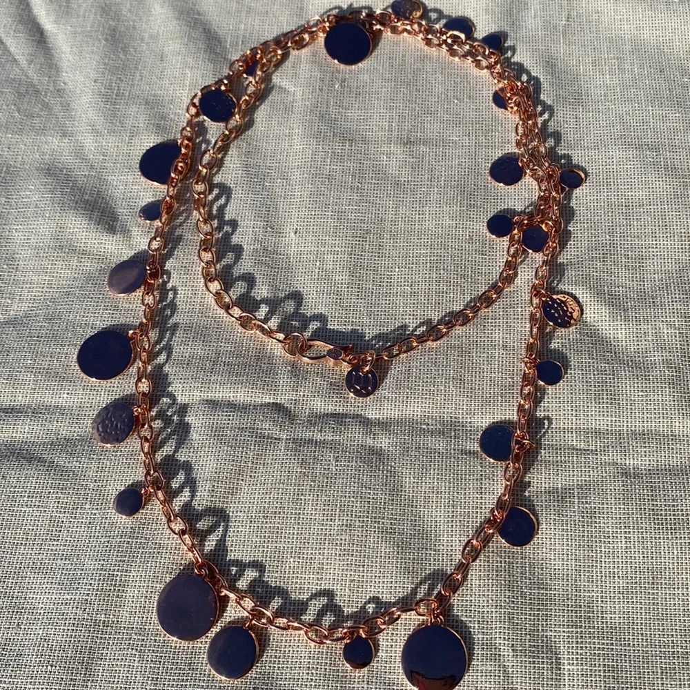 Rose gold necklace - Picture 4 of 4